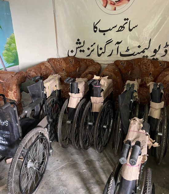Wheel Chair Distribution