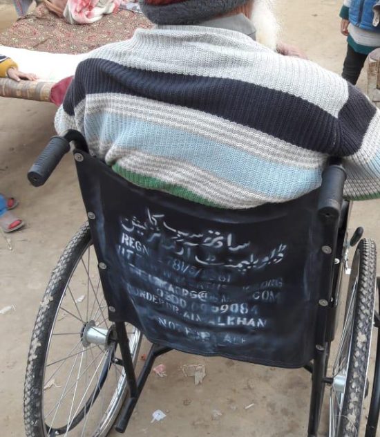 Wheel Chair Distribution