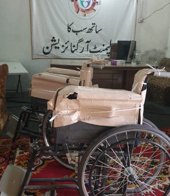 Wheel Chair Distribution